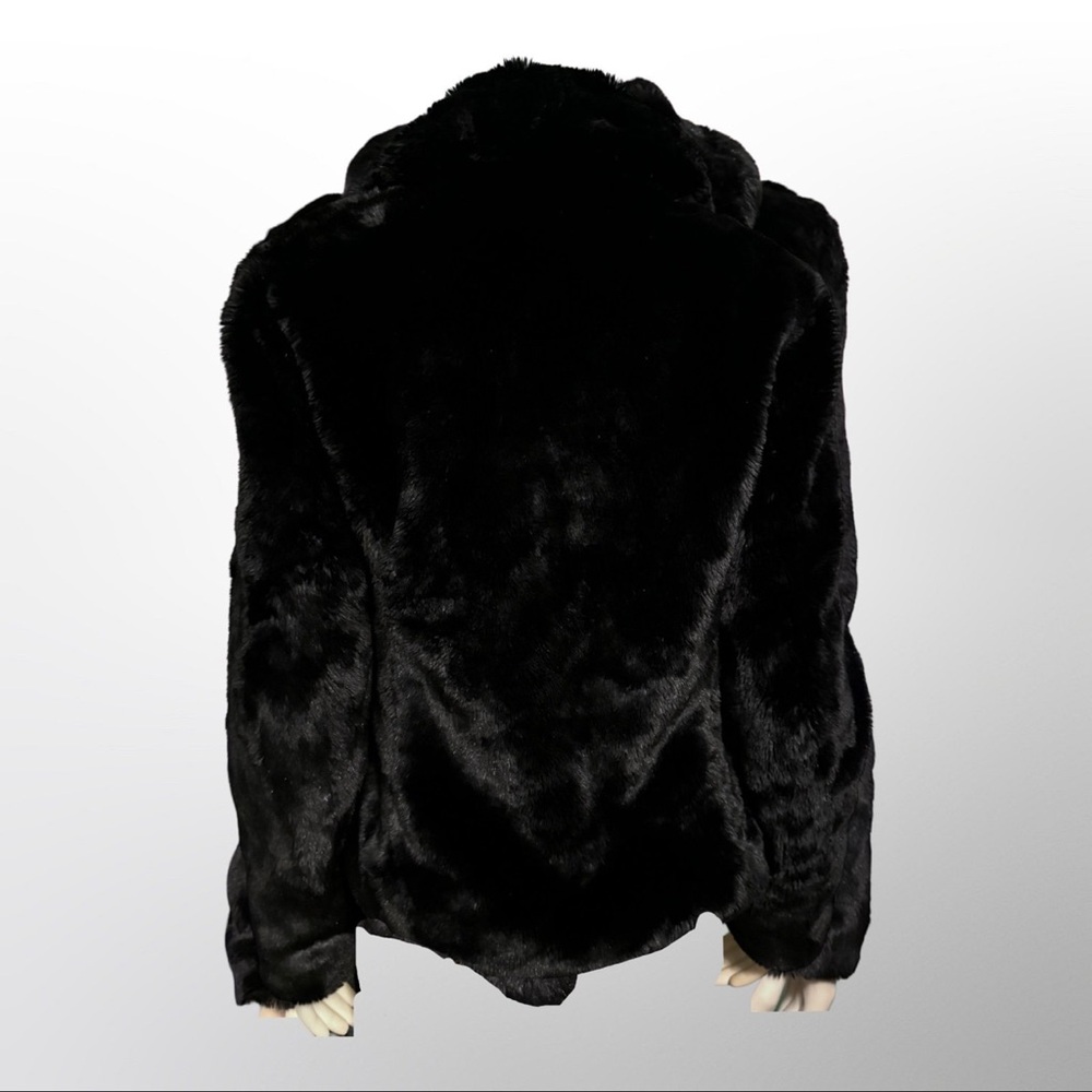 Mossimo faux fur coat Size 8/10 - Picture 4 of 5